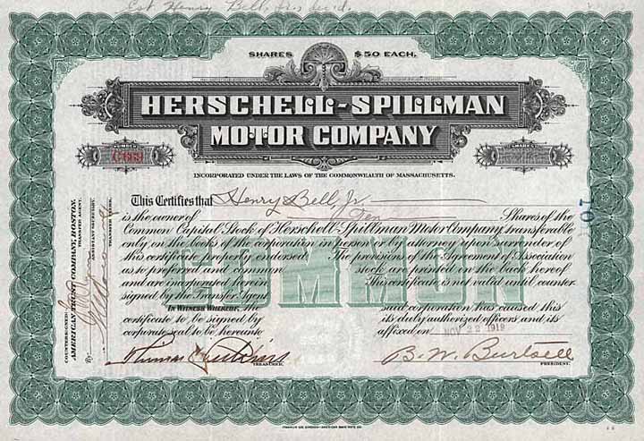 Herschell-Spillman Motor