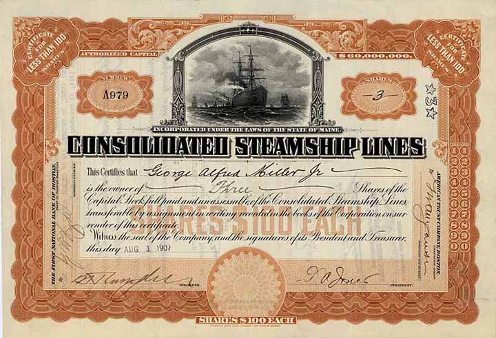 Consolidated Steamship Lines