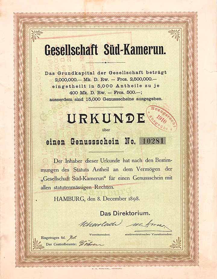 Gesellschaft Süd-Kamerun