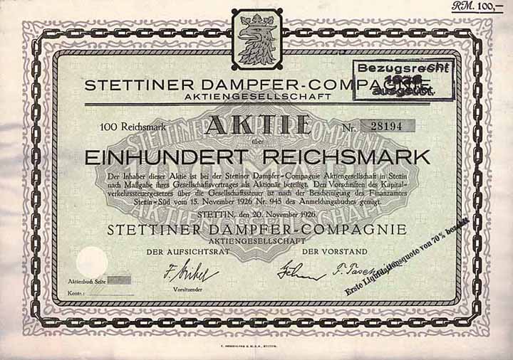 Stettiner Dampfer-Compagnie AG