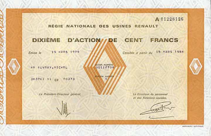 Regie Nationale des Usines Renault