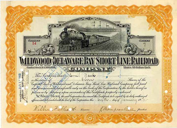 Wildwood & Delaware Bay Short Line Railroad