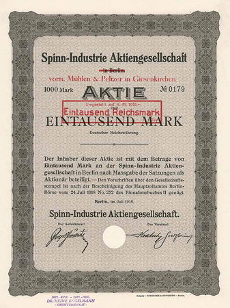 Spinn-Industrie AG