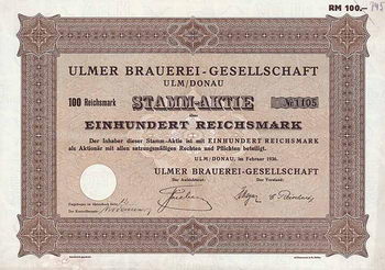 Ulmer Brauerei-Gesellschaft