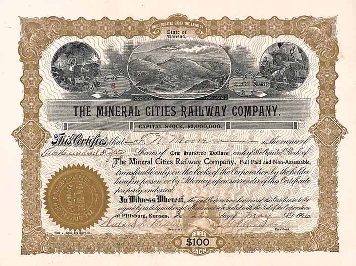 Mineral Cities Railway