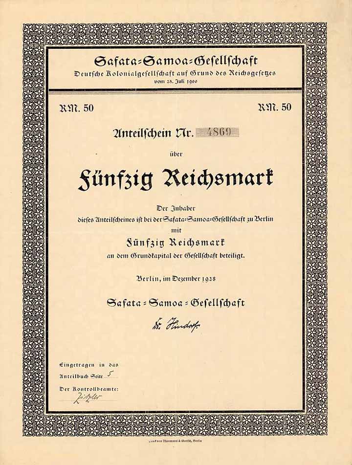 Safata-Samoa-Gesellschaft