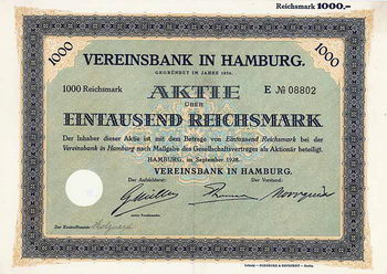 Vereinsbank in Hamburg
