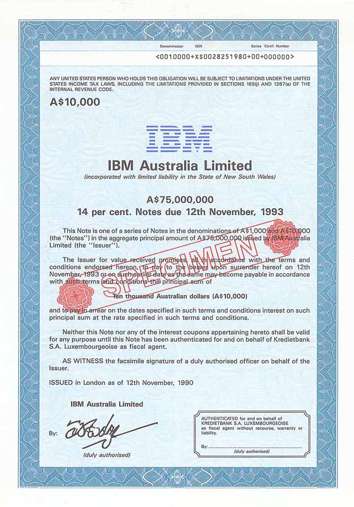 IBM Australia Limited