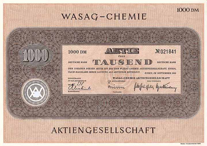 WASAG-Chemie AG