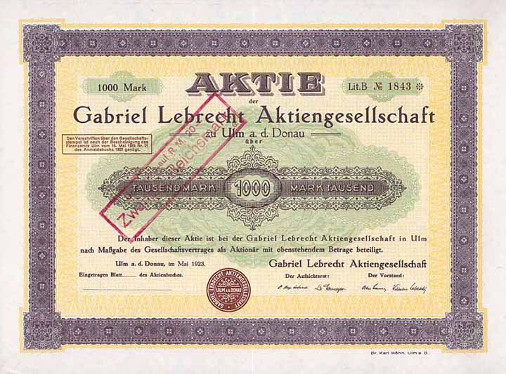 Gabriel Lebrecht AG