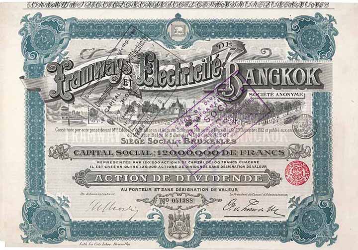 Tramways & Electricité de Bangkok S.A.