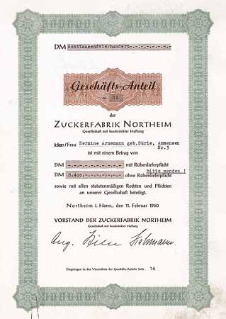 Zuckerfabrik Northeim GmbH