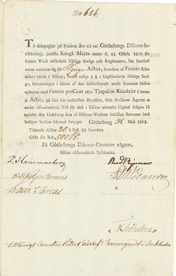 Götheborgs Discont-Inrättning