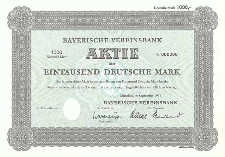 Bayerische Vereinsbank