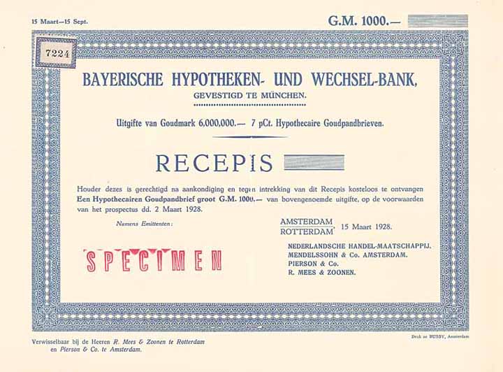 Bayerische Hypotheken- und Wechsel-Bank