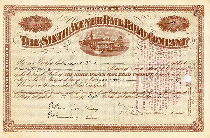 Sixt Avenue Railroad