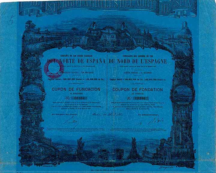 Cia. de los Ferro Carriles del Norte de Espana S.A.