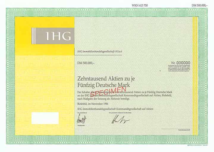 IHG Immobilienhandelsgesellschaft KGaA