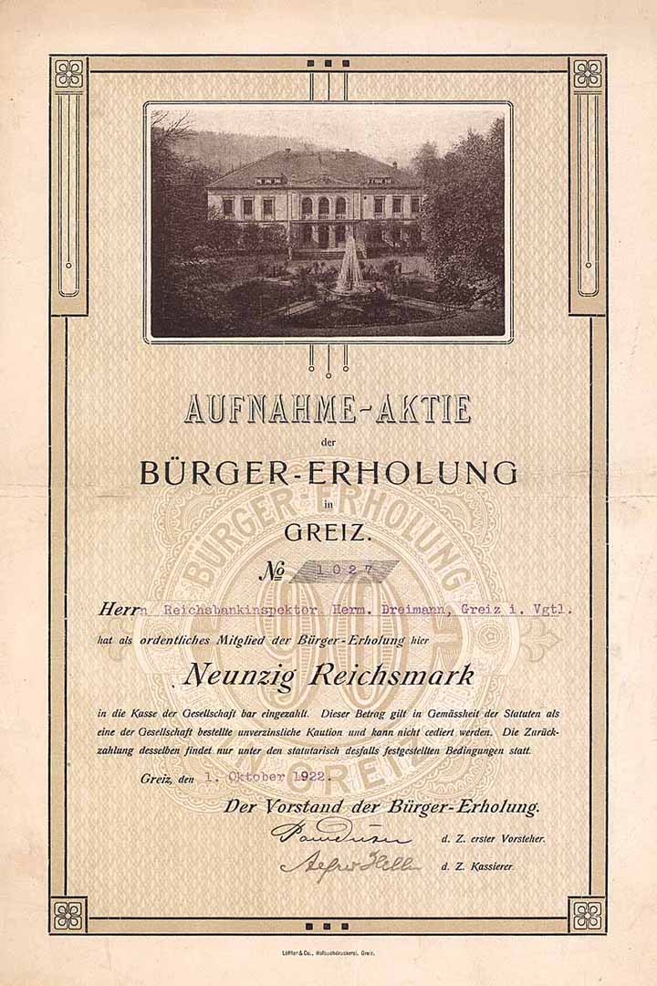 Bürger-Erholung