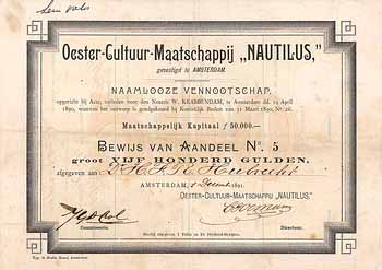 Oester-Cultuur-Maatschappij „Nautilus“