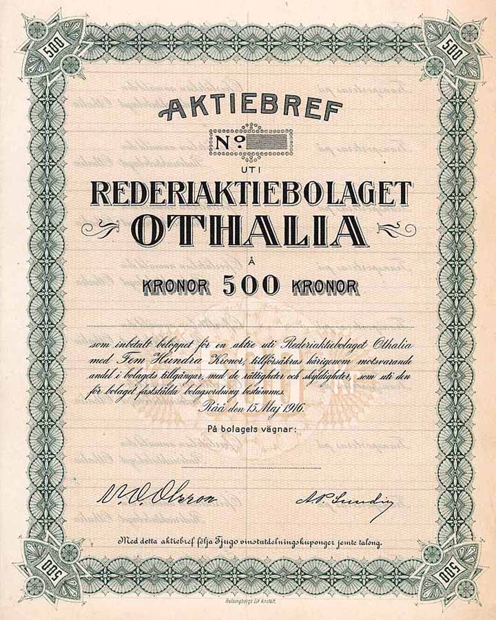 Rederiaktiebolaget Othalia