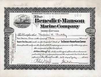 Benedict-Manson Marine Company