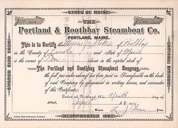 Portland & Boothbay Steamboat Co.