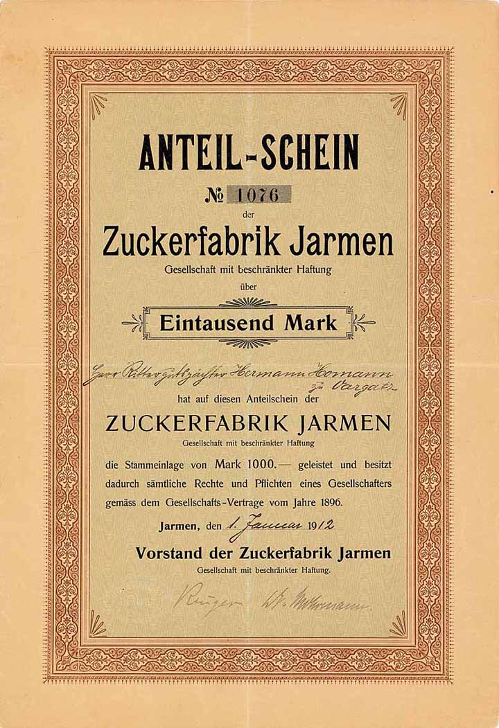 Zuckerfabrik Jarmen GmbH