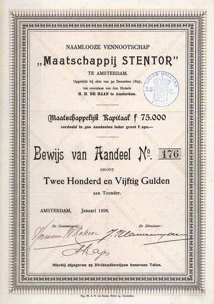 N.V. “Maatschappij Stentor”