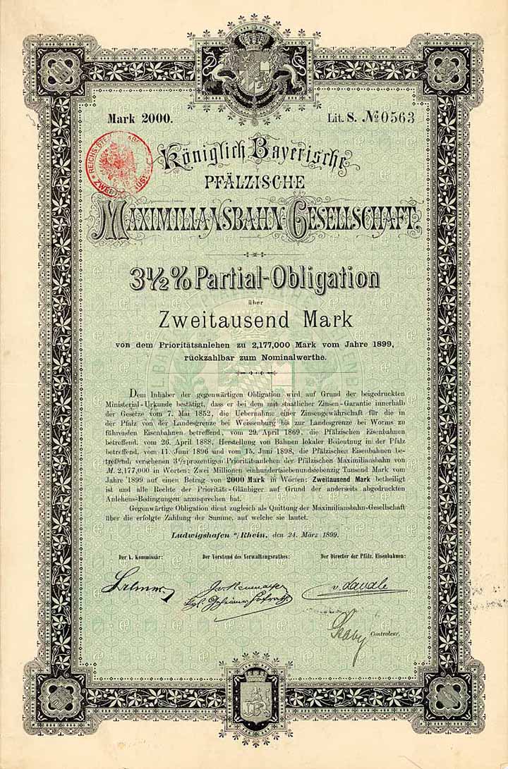 Königlich Bayerische Pfälzische Maximiliansbahn-Gesellschaft