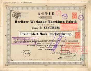 Berliner Werkzeug-Maschinen-Fabrik AG vorm. L. Sentker