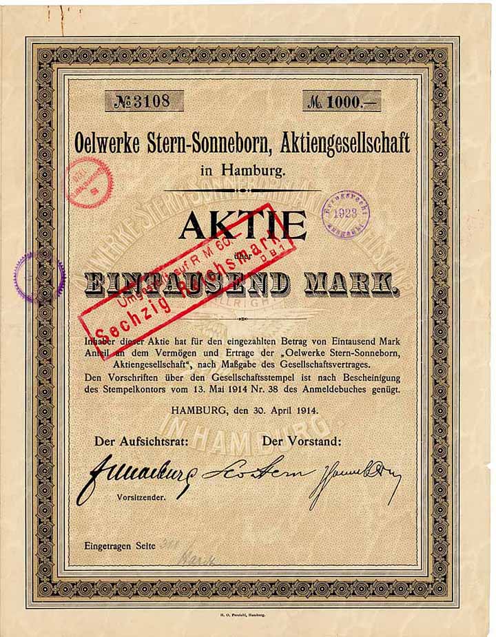 Oelwerke Stern-Sonneborn AG