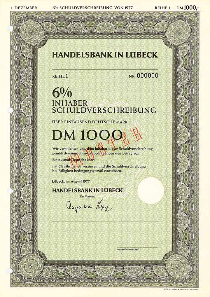 Handelsbank in Lübeck