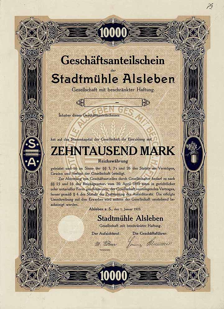 Stadtmühle Alsleben GmbH