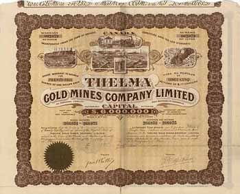 Thelma Gold Mines Company Ltd.