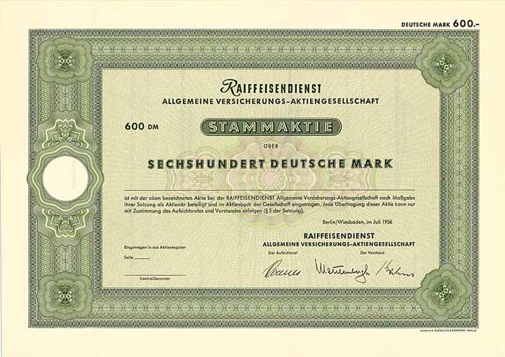 Raiffeisendienst Allgemeine Versicherungs-AG