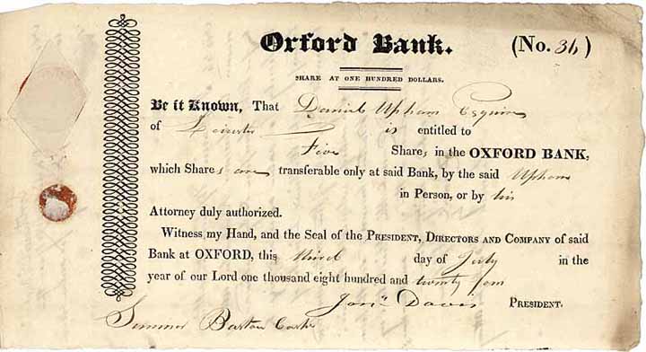 Oxford Bank