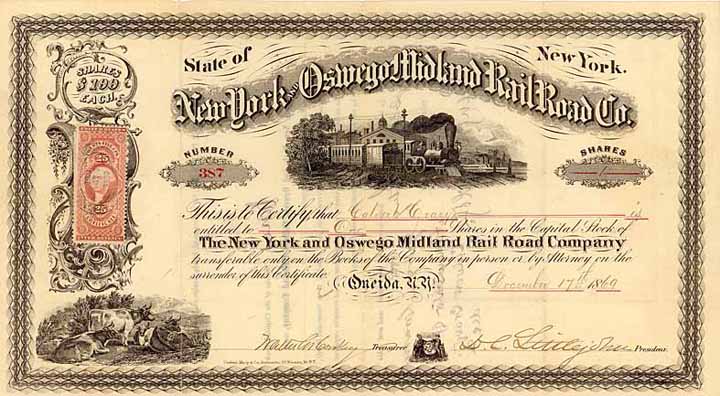 New York & Oswego Midland Railroad