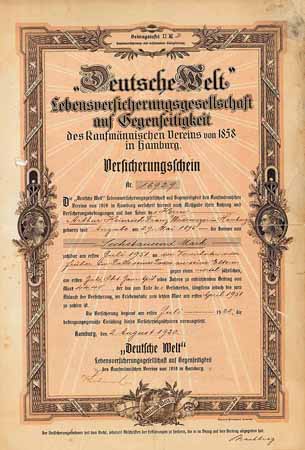 “Deutsche Welt” Lebensversicherungs AG des kaufmännischen Vereins von 1858