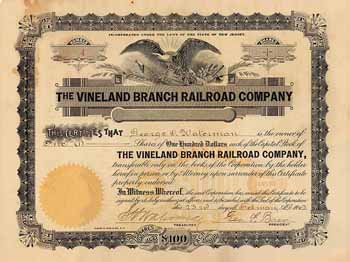 Vineland Branch Railroad