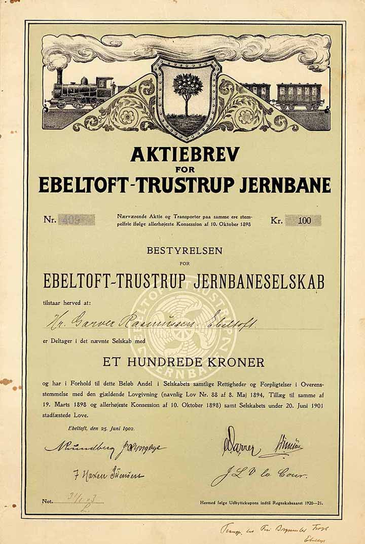 Ebeltoft-Trustrup Jernbane