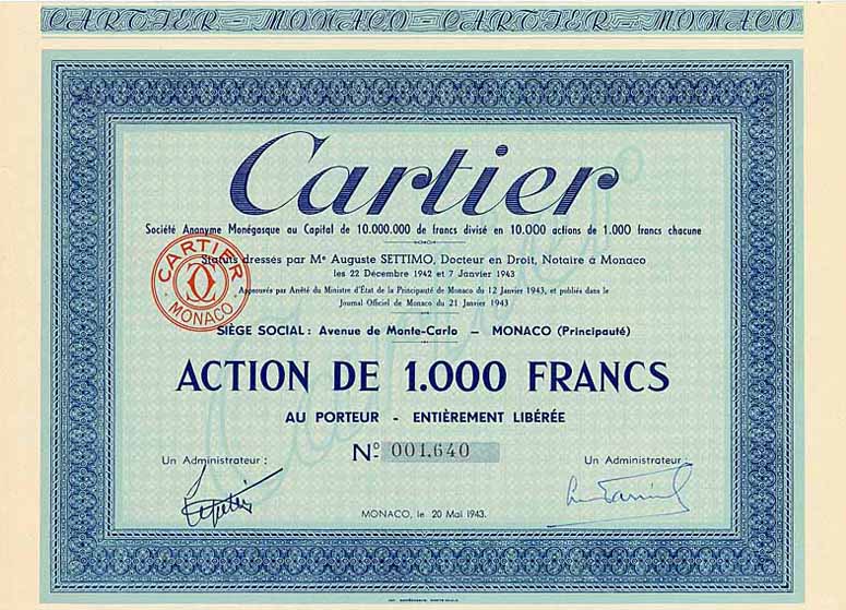 Cartier S.A.