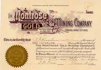 Montrose Gold Mining Co.