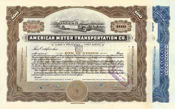 American Motor Transportation Co. (2 Stücke)