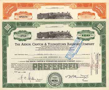 Akron, Canton & Youngstown Railroad (2 Stücke)