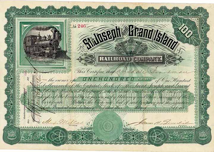 St. Joseph & Grand Island Railroad