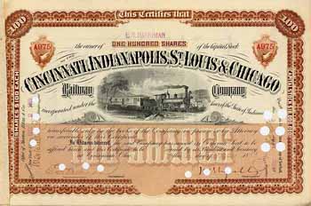 Cincinnati, Indianapolis St. Louis & Chicago Railway (OU Ingalls, E.H. Harriman)