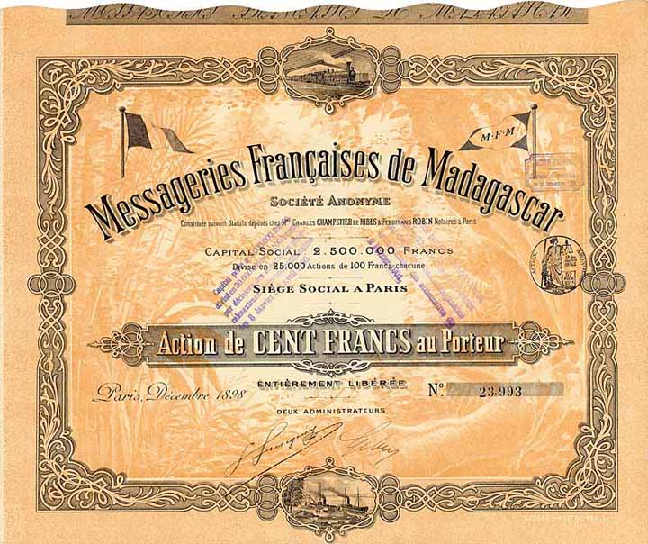 Messageries Francaises de Madagascar S.A.