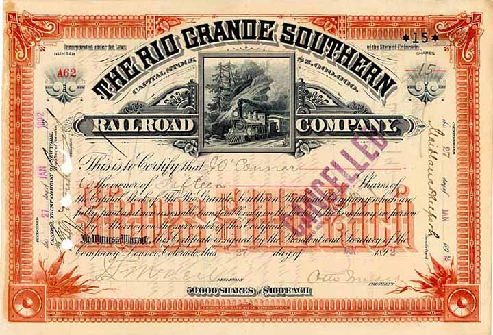 Rio Grande Southern Railroad