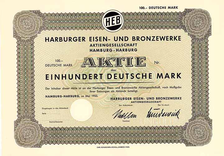 Harburger Eisen- und Bronzewerke AG